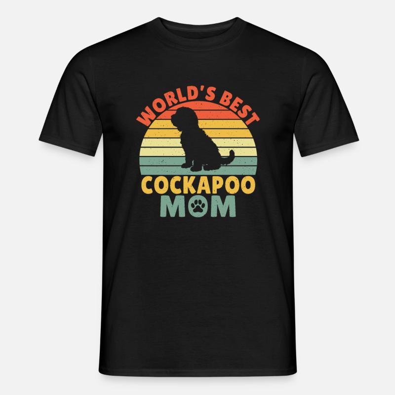 Cadeaux Cockapoo - T-shirt homme - noir