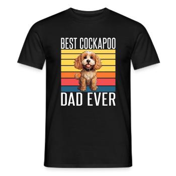 Cockapoo Gifts - Männer T-Shirt - Schwarz - Vorne - AI Model Male 178 light (178cm)