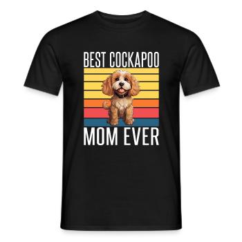 Cockapoo Gifts - Männer T-Shirt - Schwarz - Vorne - AI Model Male 178 light (178cm)