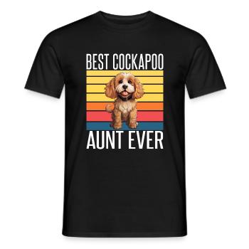 Cockapoo Gifts - Men's T-Shirt - black - Front - AI Model Male 178 light (178cm)