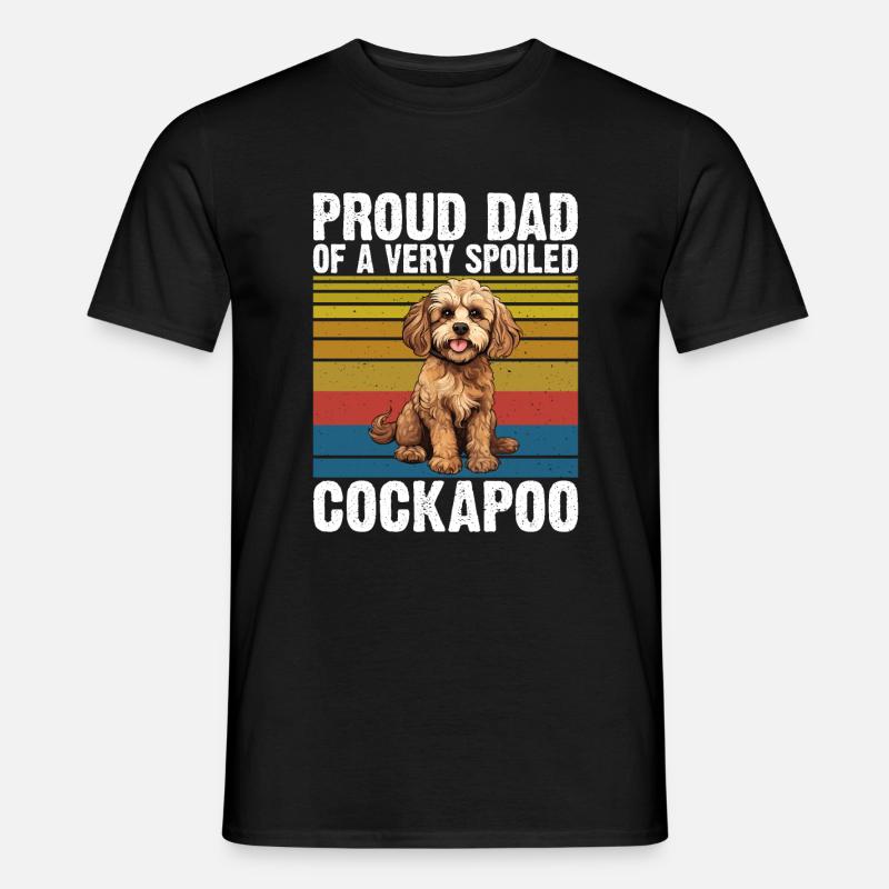 Cockapoo Gifts - Männer T-Shirt - Schwarz
