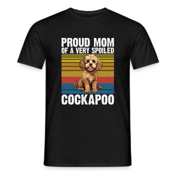 Cockapoo Gifts - Men's T-Shirt - black - Front - AI Model Male 178 light (178cm)