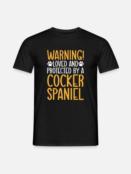 Cocker Spaniel Gifts - Men's T-Shirt - black