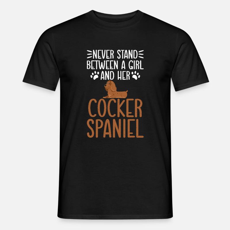 Cadeaux Cocker Spaniel - T-shirt homme - noir