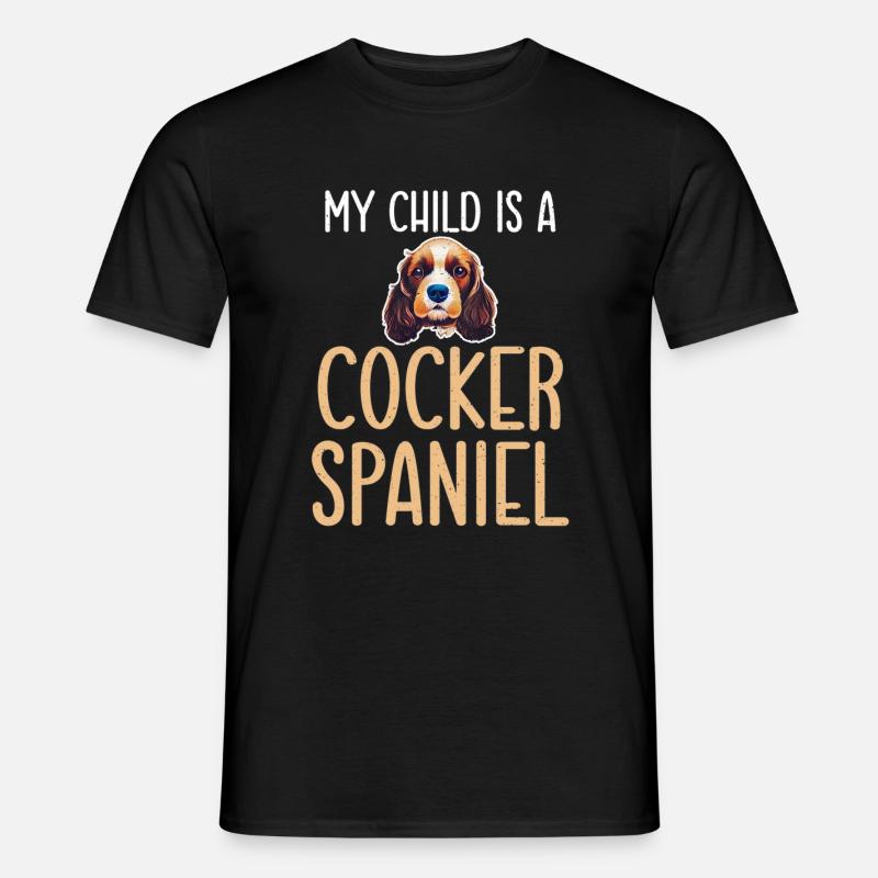 Cocker Spaniel Gifts - Men's T-Shirt - black