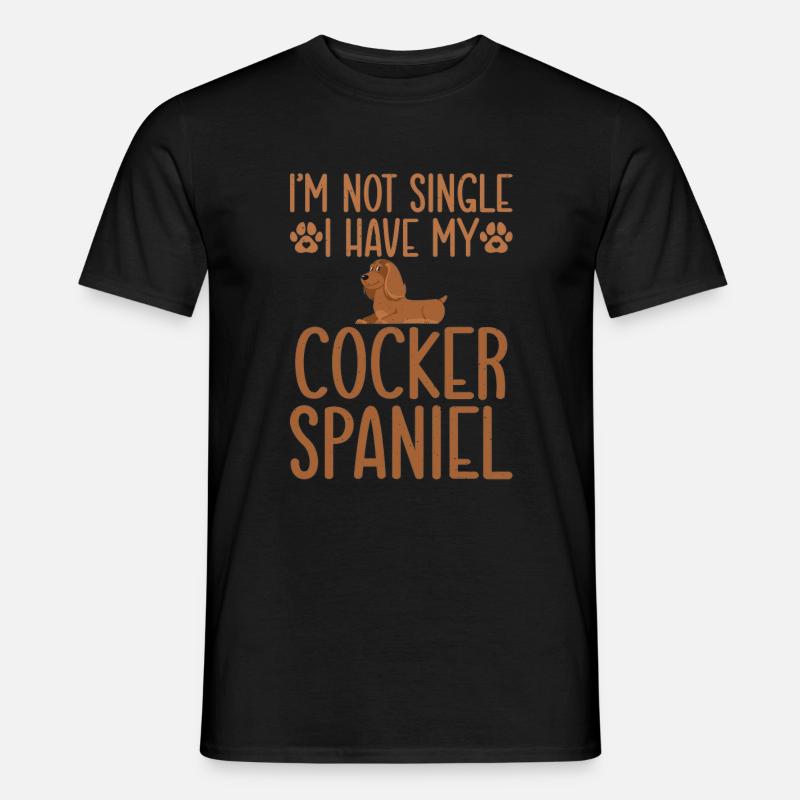 Cocker Spaniel Gifts - Men's T-Shirt - black