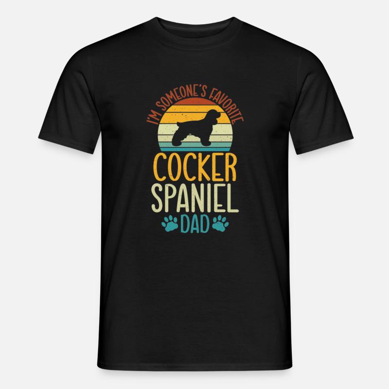 Cocker Spaniel Gifts - Men's T-Shirt - black