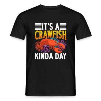 Crawfish Gifts - Männer T-Shirt - Schwarz - Vorne - AI Model Male 178 light (178cm)
