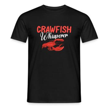 Crawfish Gifts - Männer T-Shirt - Schwarz - Vorne - AI Model Male 178 light (178cm)