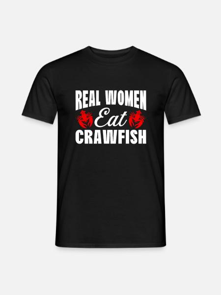 Crawfish Gifts - Männer T-Shirt - Schwarz