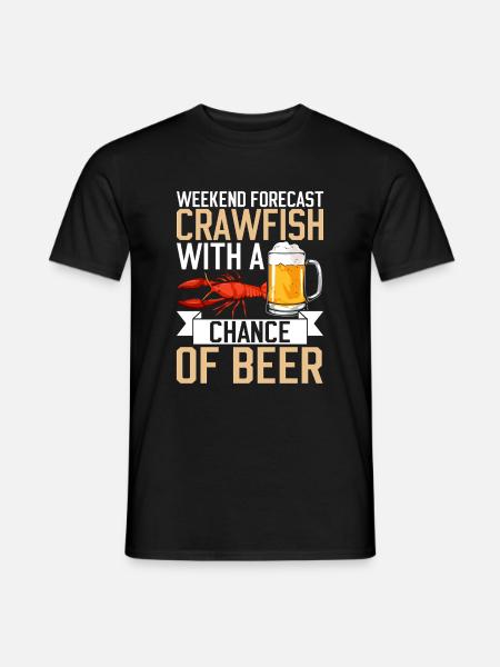 Crawfish Gifts - Männer T-Shirt - Schwarz
