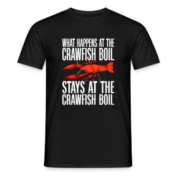 Crawfish Gifts - Männer T-Shirt - Schwarz - Vorne - AI Model Male 178 light (178cm)
