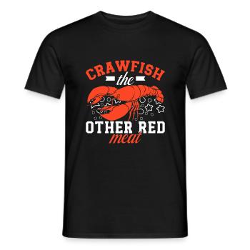 Crawfish Gifts - Männer T-Shirt - Schwarz - Vorne - AI Model Male 178 light (178cm)