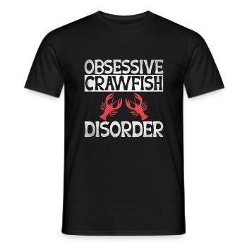 Crawfish Gifts - Men's T-Shirt - black - Front - AI Model Male 178 light (178cm)