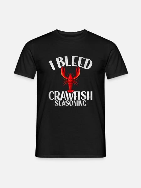 Crawfish Gifts - Männer T-Shirt - Schwarz