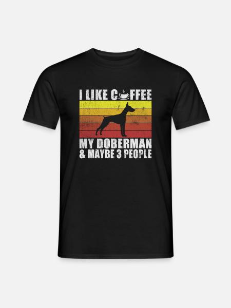 Doberman Gifts - Men's T-Shirt - black