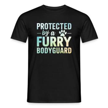 Dog Dad Gifts for Men - Männer T-Shirt - Schwarz - Vorne - AI Model Male 178 light (178cm)