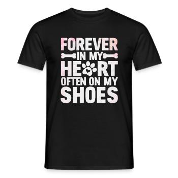 Dog Dad Gifts for Men - Männer T-Shirt - Schwarz - Vorne - AI Model Male 178 light (178cm)