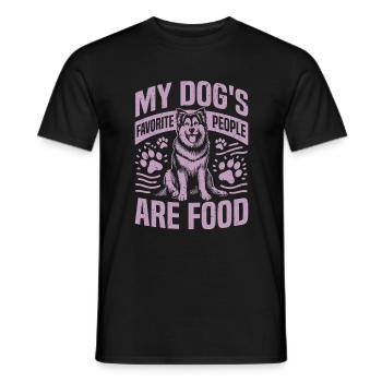 Dog Dad Gifts for Men - Männer T-Shirt - Schwarz - Vorne - AI Model Male 178 light (178cm)