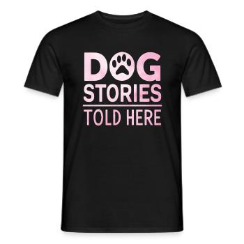 Cadeaux de grand-mère pour chien - T-shirt homme - noir - Devant - AI Model Male 178 light (178cm)