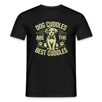 Cadeaux de grand-mère pour chien - T-shirt homme - noir - Devant - AI Model Male 178 light (178cm)