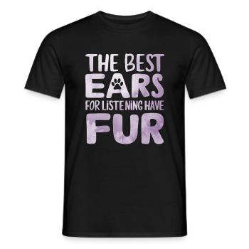 Cadeaux de grand-mère pour chien - T-shirt homme - noir - Devant - AI Model Male 178 light (178cm)