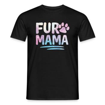 Cadeaux de maman chien pour femmes - T-shirt homme - noir - Devant - AI Model Male 178 light (178cm)