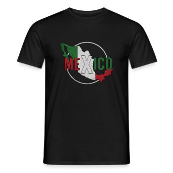 Mexico - Men's T-Shirt - black - Front - AI Model Male 178 light (178cm)