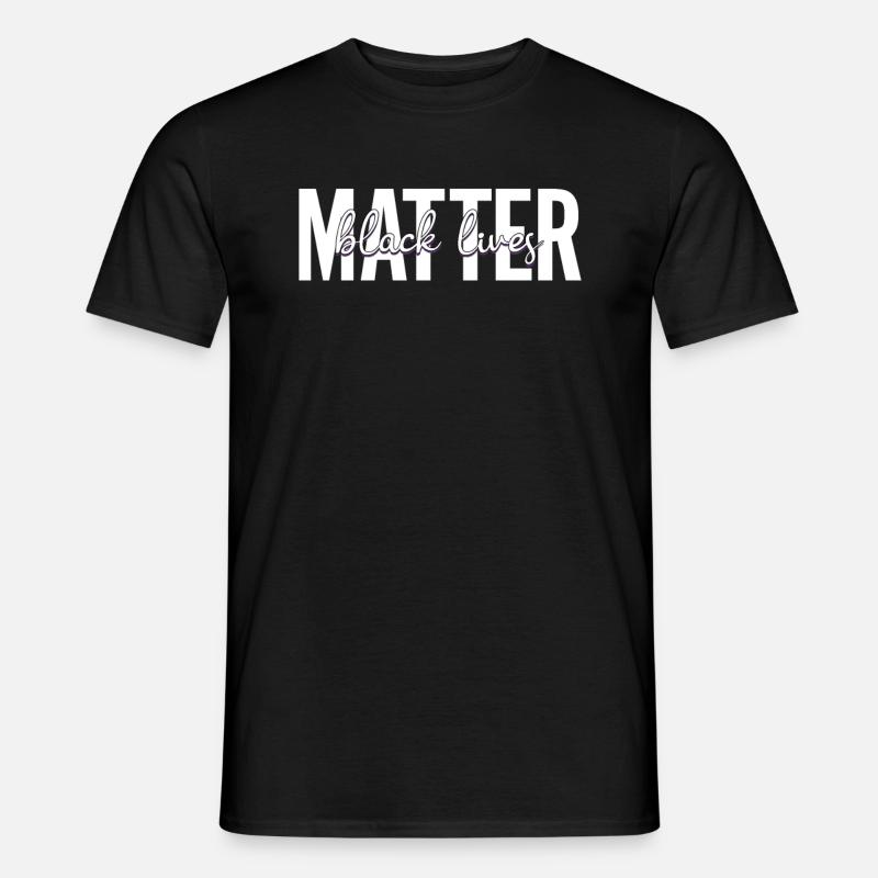 Blm - Männer T-Shirt - Schwarz