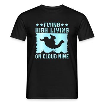 Parachutisme Parachutisme - T-shirt homme - noir - Devant - AI Model Male 178 light (178cm)