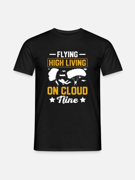 Skydiving Skydiving - Men's T-Shirt - black