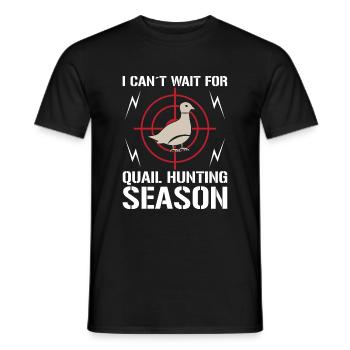 I can't wait for the pigeons of the - Men's T-Shirt - black - Front - AI Model Male 178 light (178cm)