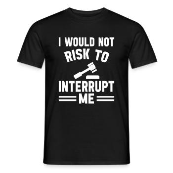 Navigieren Sie Mit Spannenden Debatten Durch Die - Männer T-Shirt - Schwarz - Vorne - AI Model Male 178 light (178cm)