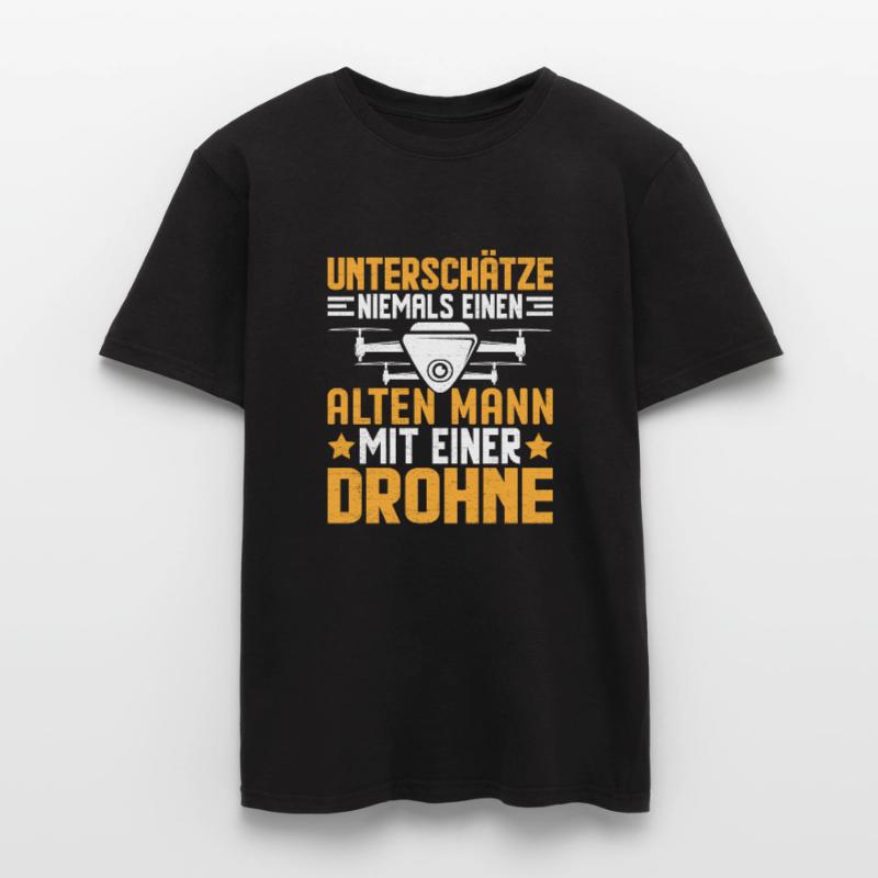 Drone Drones Drone Pilot Drone Pilot FPV UAV T-shirt homme