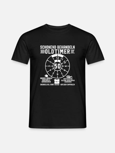 Anniversaire 50 ans - T-shirt homme - noir