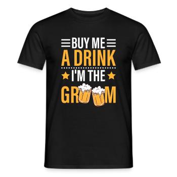 Junggesellenpartys Biertrinken Biertrinker Party - Männer T-Shirt - Schwarz - Vorne - AI Model Male 178 light (178cm)