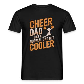 Un père normal, un athlète plus cool - T-shirt homme - noir - Devant - AI Model Male 178 light (178cm)