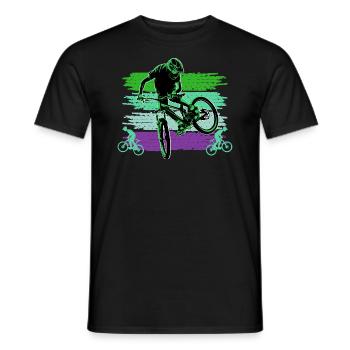 Unnamed Project 64 - Men's T-Shirt - black - Front - AI Model Male 178 light (178cm)