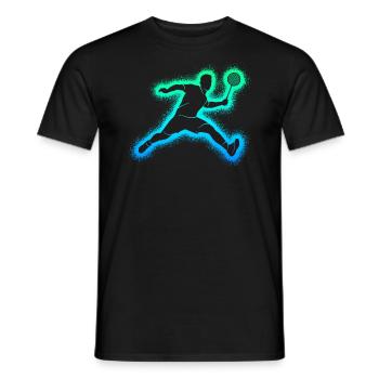 Badminton Badminton Players Kids Badminton Boys - Men's T-Shirt - black - Front - AI Model Male 178 light (178cm)