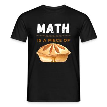 Pi Day 2023 Math est un morceau de Pi Math Drôle - T-shirt homme - noir - Devant - AI Model Male 178 light (178cm)