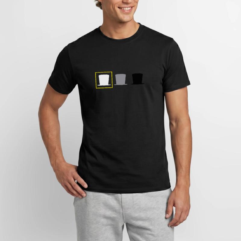 Hacker Cyber Security Pentester White Hat Hacker Männer T-Shirt