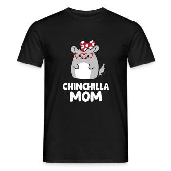 Maman Chinchilla - T-shirt homme - noir - Devant - AI Model Male 178 light (178cm)