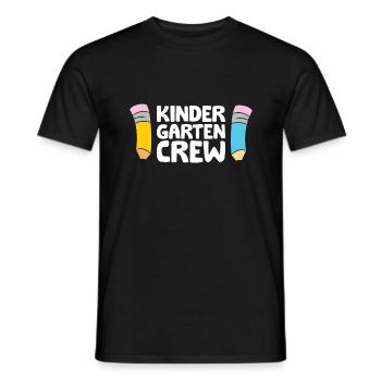 Kindergarten Crew - Men's T-Shirt - black - Front - AI Model Male 178 light (178cm)