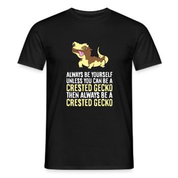 Sei immer du selbst, außer du kannst ein - Männer T-Shirt - Schwarz - Vorne - AI Model Male 178 light (178cm)