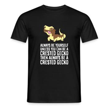 Sei immer du selbst, außer du kannst ein - Männer T-Shirt - Schwarz - Vorne - AI Model Male 178 light (178cm)
