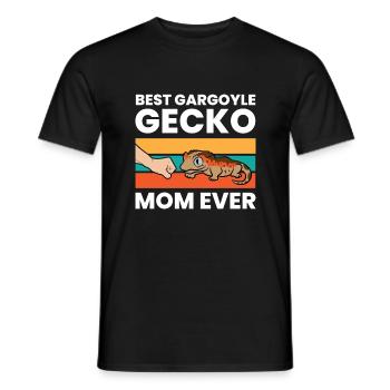 Beste Gargoyle-Gecko-Mutter aller Zeiten - Männer T-Shirt - Schwarz - Vorne - AI Model Male 178 light (178cm)