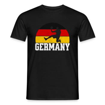 Basketball Trikot Basketballspieler Deutschland - Männer T-Shirt - Schwarz - Vorne - AI Model Male 178 light (178cm)