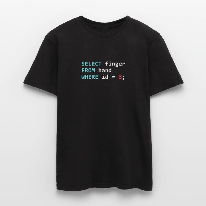 SQL Query Männer T-Shirt