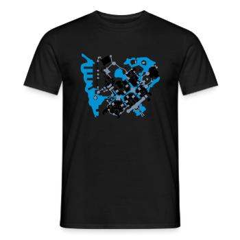 stormwind - Männer T-Shirt - Schwarz - Vorne - AI Model Male 178 light (178cm)