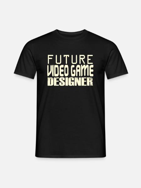 Future Video Game Designer - Men's T-Shirt - black